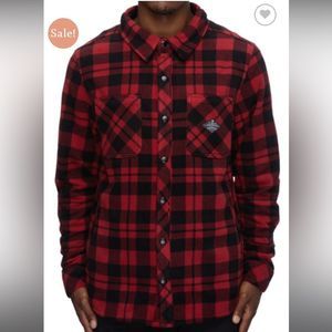 100% Guarantee 686 Mens Sierra Fleece Flannel